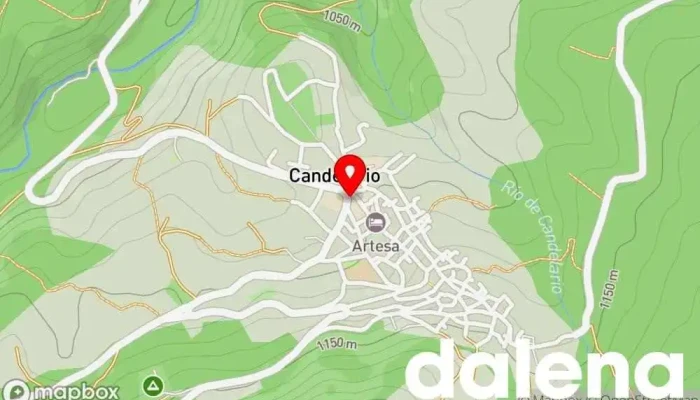 mapa de El Rincón de la Corita Kiosco, Tienda de alimentación, Quiosco, Tienda de recuerdos, Estanco en Candelario