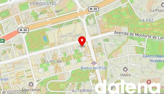 mapa de El Super Más Cercano Monda Tienda de alimentación en Madrid