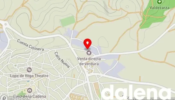 mapa de Encafri Tienda de congelados en Chinchón