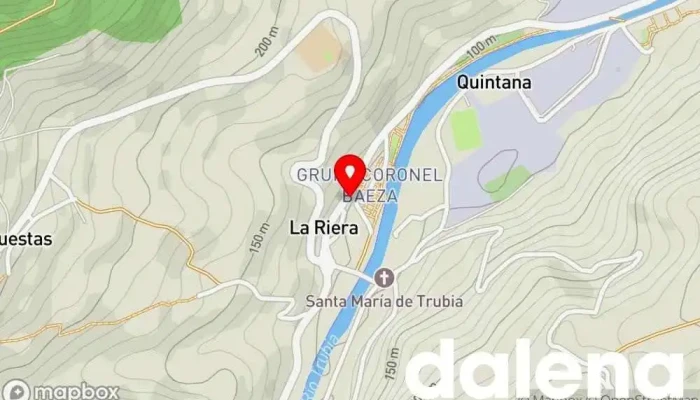 mapa de Ensupunto Tienda de alimentación en Trubia