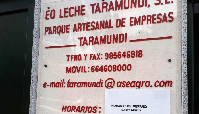 Eo Leche Taramundi Sl Zona - Taramundi