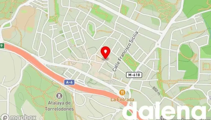 mapa de Eroski City Supermercado en Torrelodones
