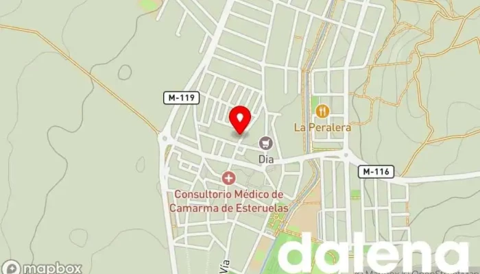 mapa de EROSKI Supermercado en Camarma de Esteruelas