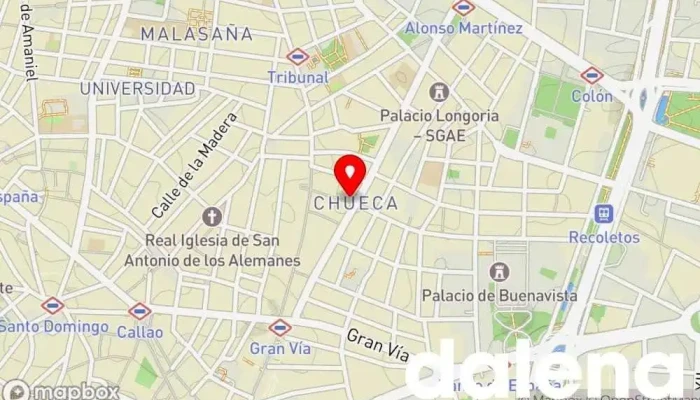 mapa de EROSKI Supermercado en Madrid