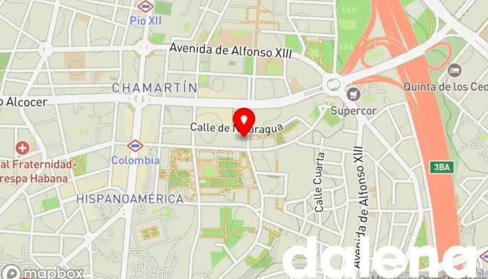mapa de EROSKI Supermercado en Madrid