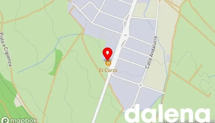 mapa de Estación de Servicio El Corzo Gasolinera en Villarcayo