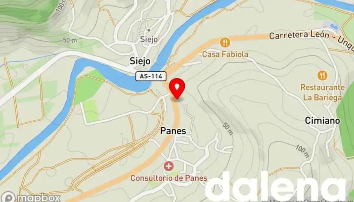 mapa de Expert Tienda de electrodomésticos en Panes, Peñamellera Baja
