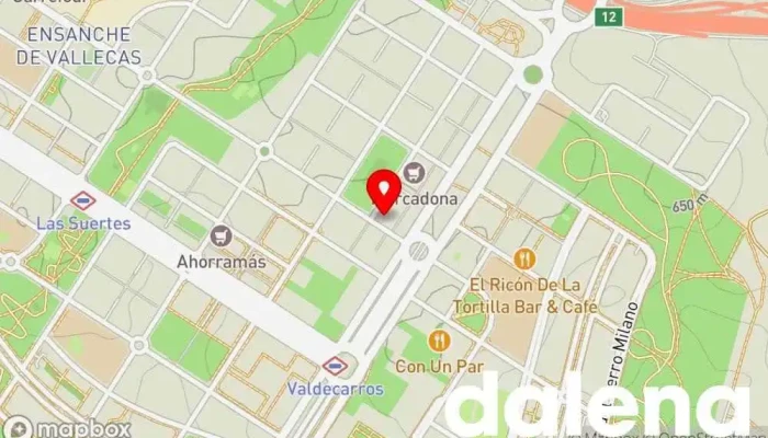 mapa de Factori Discount Lidl Vallecas Supermercado de descuentos, Supermercado en Madrid