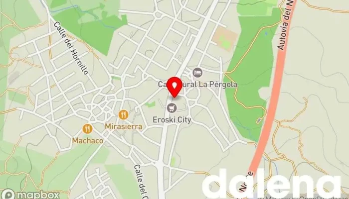 mapa de Frutas Verduras Tienda de alimentación en La Cabrera