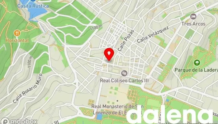 mapa de Frutasdelrey.es Frutería, Tienda de alimentación en San Lorenzo de El Escorial