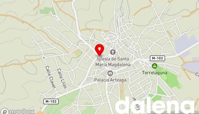 mapa de Fruteria & Alimentacion DISSFRUTA Frutería, Tienda de alimentación en Torrelaguna
