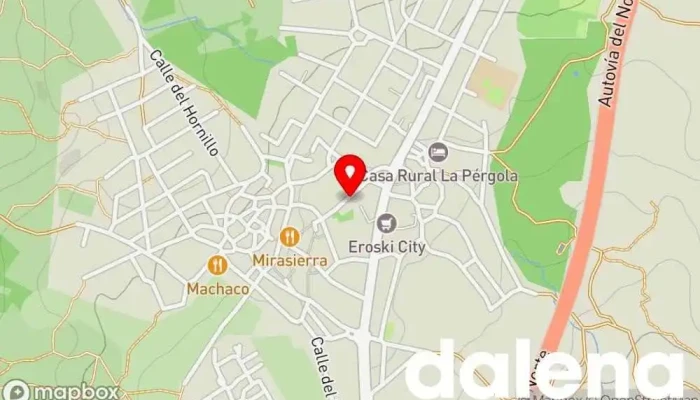 mapa de frutería Mohamed Supermercado en La Cabrera