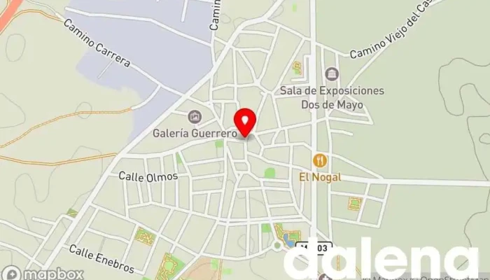 mapa de Fuente El Zas Del Jarama Supermercado en Fuente el Saz de Jarama