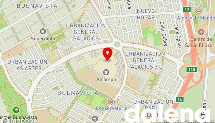 mapa de Getafe3 Centro Comercial Centro comercial en Getafe