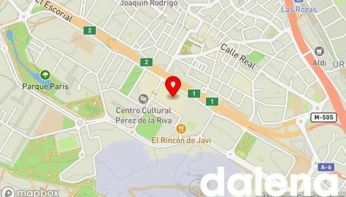 mapa de Gourmet Oriental - Rozas Tienda de alimentación en Las Rozas de Madrid