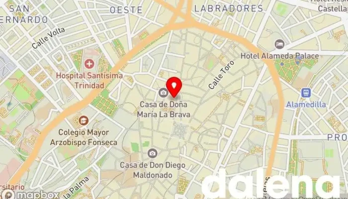 mapa de GRANEL GOURMET Concejo Tienda de alimentos naturales, Tienda de alimentación en Salamanca