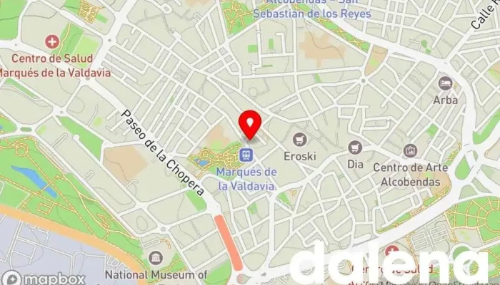 mapa de Hak Bazar Alimentacion Tienda de alimentación en Alcobendas