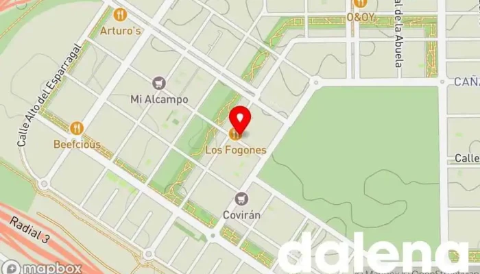 mapa de Hiper Cañaveral Supermercado en Madrid