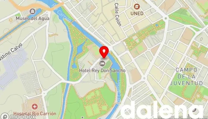 mapa de Hiper China Bazar en Palencia
