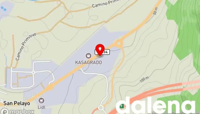 mapa de hiper grado Tienda de artículos para el hogar en Grado