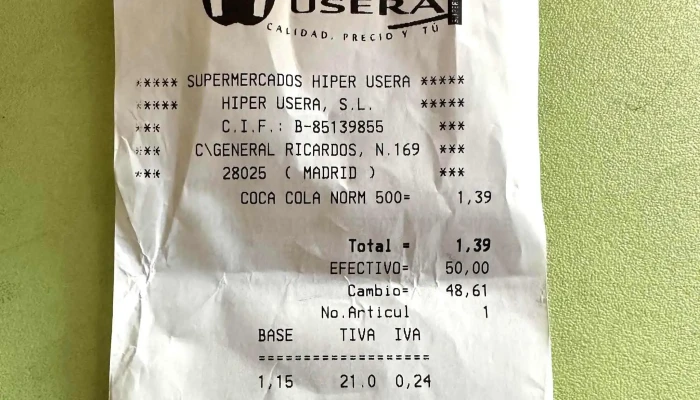 Hiper Usera -  Descuentos - Madrid