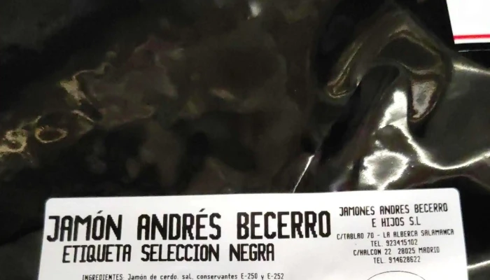Jamones Andres Becerro E Hijos Horario - La Alberca