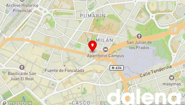 mapa de Japon Market 24h Supermercado japonés en Oviedo