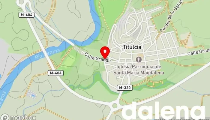 mapa de Jovanni Nemolato Campanile Supermercado en Titulcia