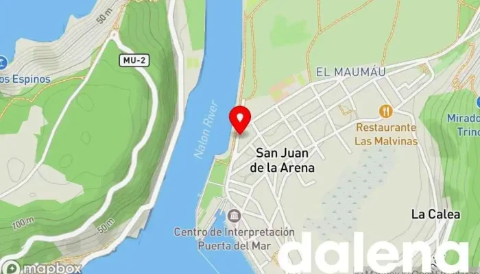 mapa de La Cocina de Arancha Tienda de alimentación en San Juan de la Arena