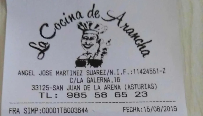 La Cocina de Arancha - San Juan De La Arena