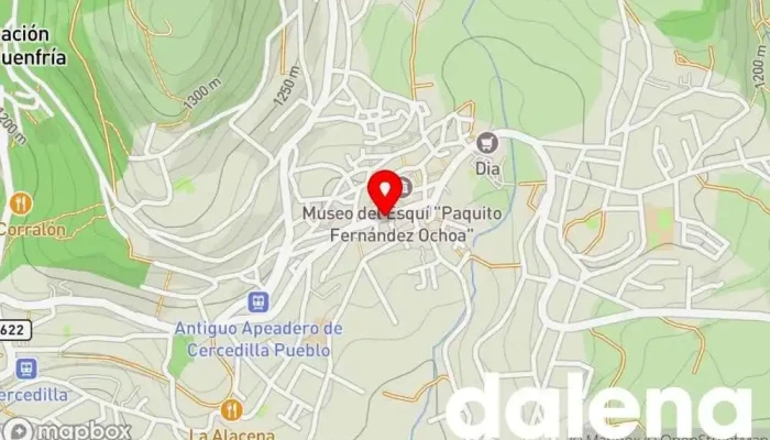 mapa de La Despensa de Cercedilla Tienda de alimentos naturales en Cercedilla