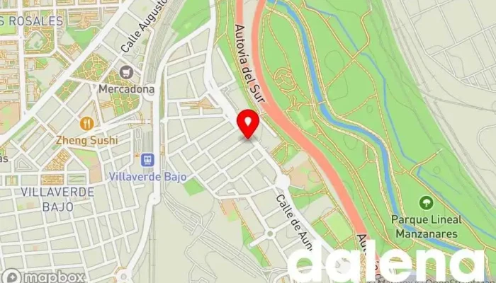mapa de La Despensa Express Los Rosales Supermercado en Madrid