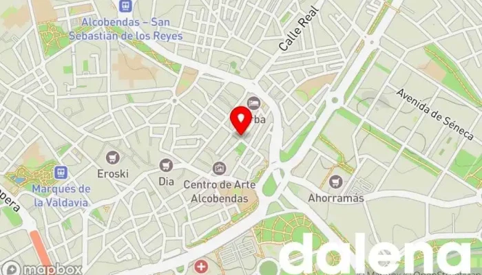 mapa de La Espiga Supermercado chino en Alcobendas