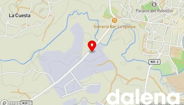 mapa de LA NOREÑENSE (Grupo Alimentario IAN)  en Noreña