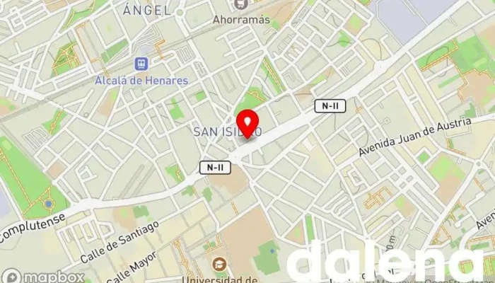 mapa de La Sirena Tienda de congelados, Tienda de alimentación en Alcalá de Henares