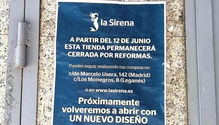La Sirena -  Sitio Web - Madrid