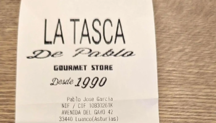 La Tasca De Pablo -  Instagram - Luanco