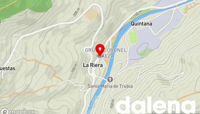 mapa de La Tienda de Vane Tienda de alimentación en Trubia