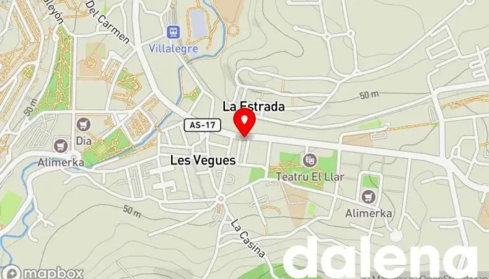 mapa de La Tiendina Panadería Lugo Supermercado en Las Vegas