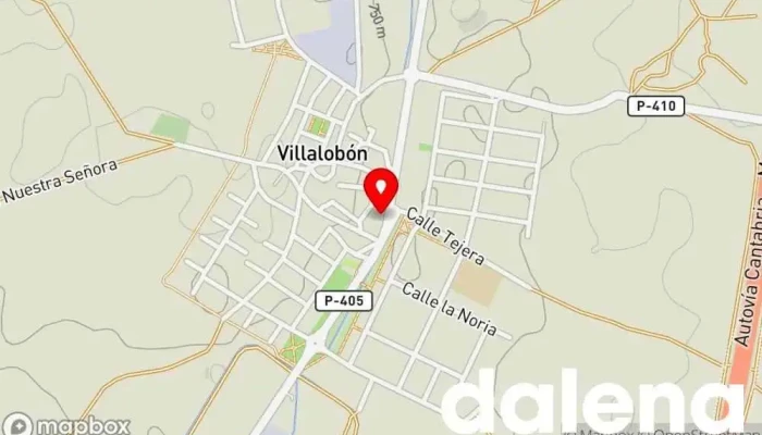 mapa de La Tiendita de Laura Tienda de alimentación en Villalobón