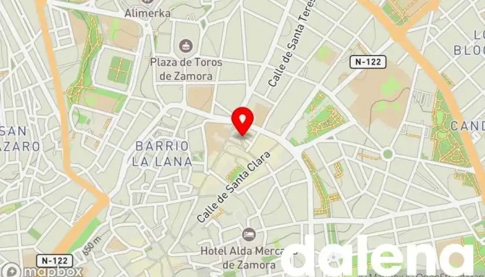 mapa de Librería Jambrina Librería en Zamora