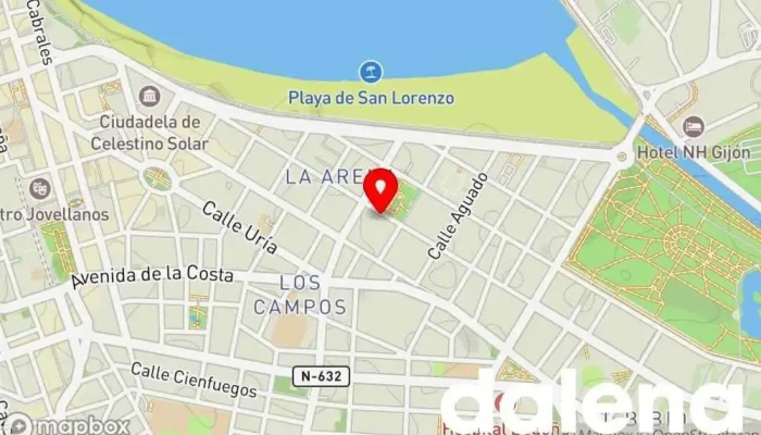 mapa de Lidl. Calle Ezcurdia. GIJON Supermercado de descuentos, Supermercado en Gijón