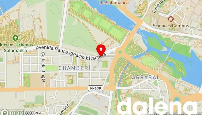 mapa de Lidl Supermercado de descuentos, Supermercado en Salamanca
