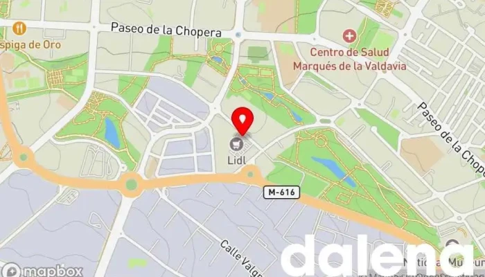 mapa de Lidl Supermercado de descuentos, Supermercado en Alcobendas
