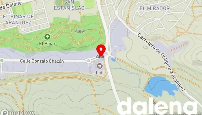 mapa de Lidl Supermercado de descuentos, Supermercado en Aranjuez