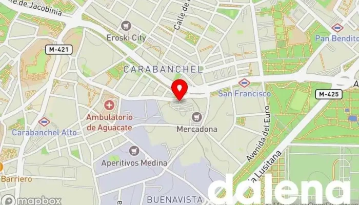 mapa de Lidl Supermercado de descuentos, Supermercado en Madrid