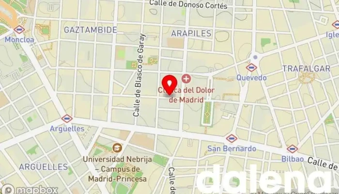 mapa de Lidl Supermercado de descuentos, Supermercado en Madrid