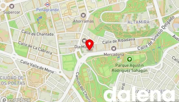 mapa de Lidl Supermercado de descuentos, Supermercado en Madrid