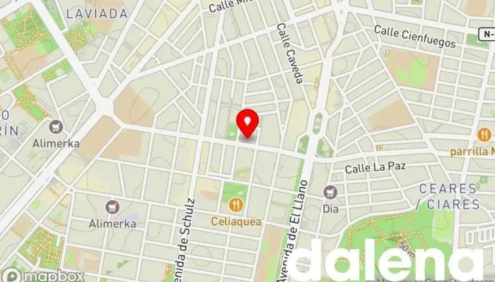mapa de Lidl Supermercado de descuentos, Supermercado en Gijón