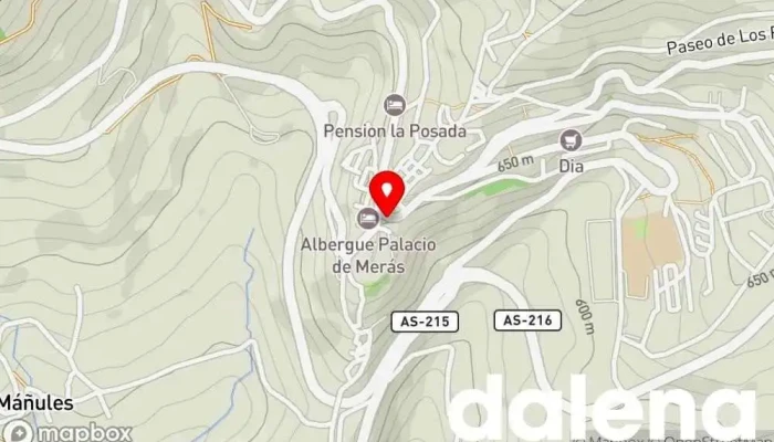 mapa de Luire mercado Tineo Tienda de alimentación en Tineo